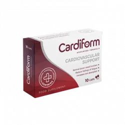 Cardiform в аптеките на града, цена, купи без рецепта. България